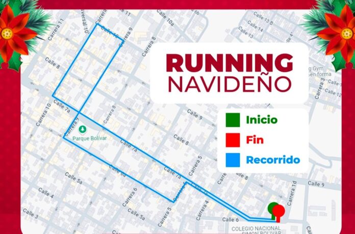 Navidad Running ilumina las calles de Garzón este 5 de diciembre