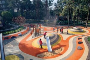 PLANOS DEL MODERNO PARQUE QUE SE CONSTRUIRÁ.