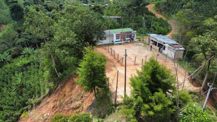 ZONA DE LA AFECTACIÓN POR LAS LLUVIAS
