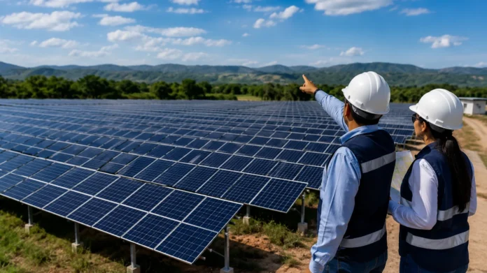 parque solar en Neiva