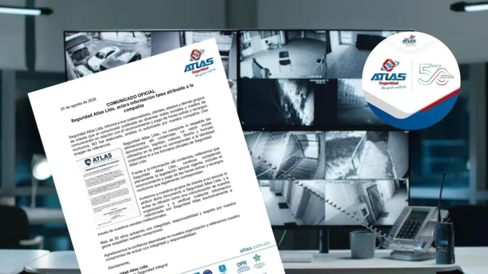 comunicado de Seguridad Atlas