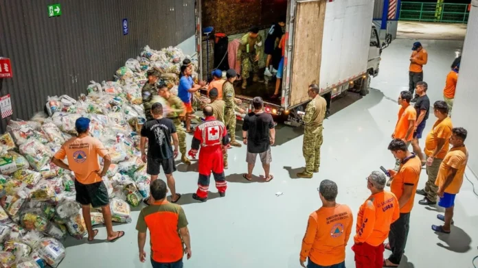 ayuda humanitaria a Colombia