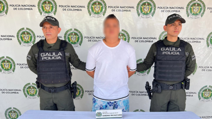 Operativo en la vía