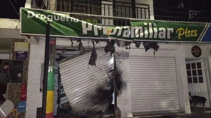 explosión en Algeciras